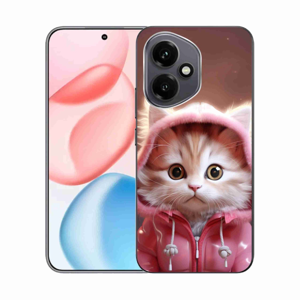 Gélový kryt mmCase na Honor 400 - roztomilé mačiatko 3