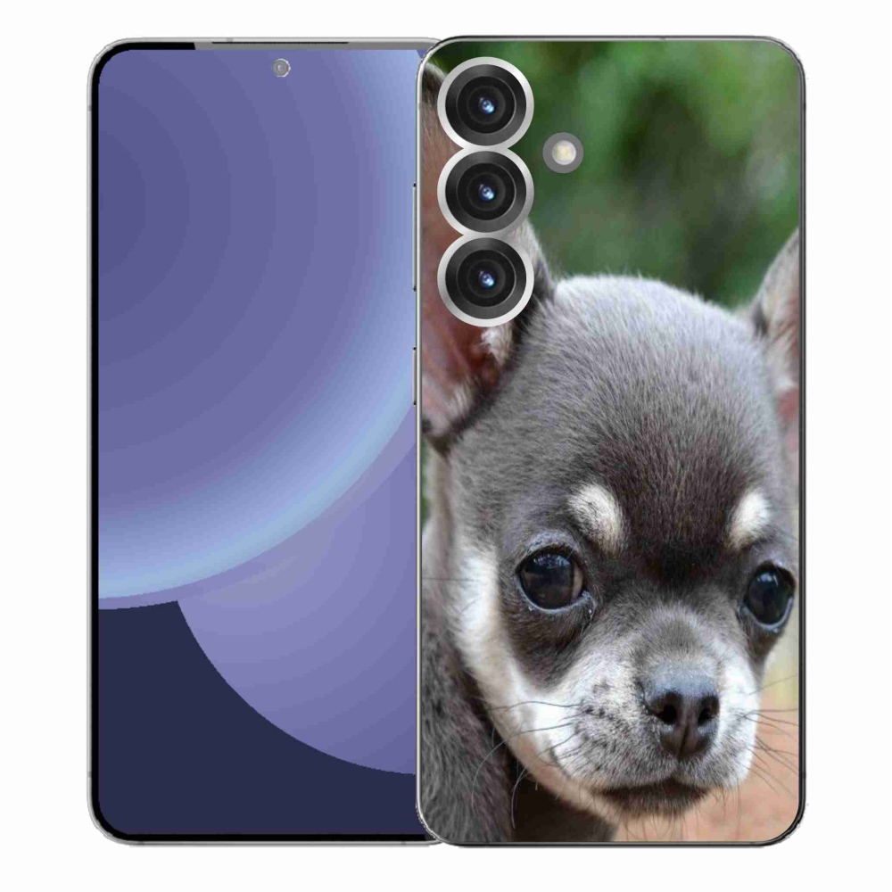 Gélový kryt mmCase na Samsung Galaxy S25+ - čivava