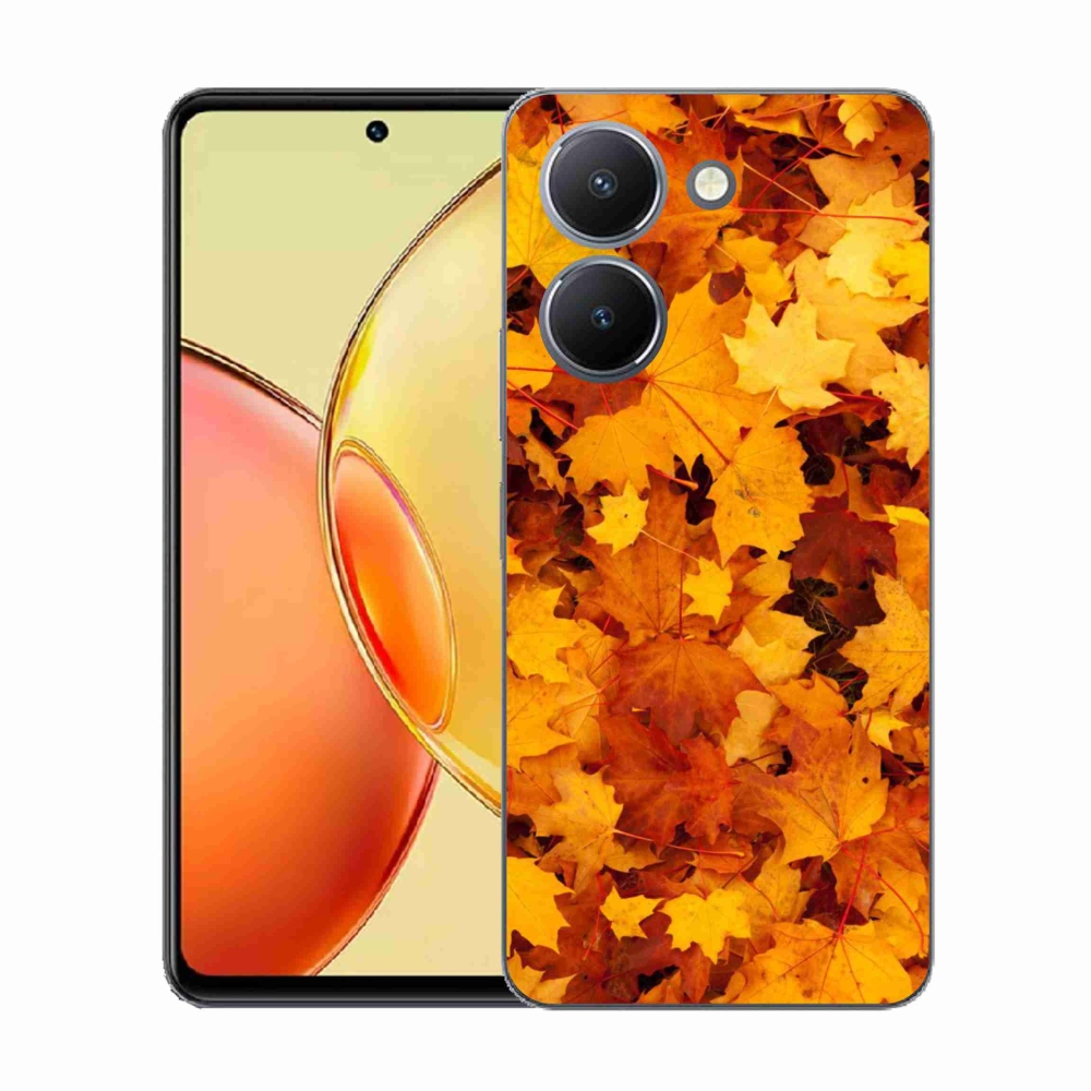 Gélový kryt mmCase na Vivo Y36 - javorové listy