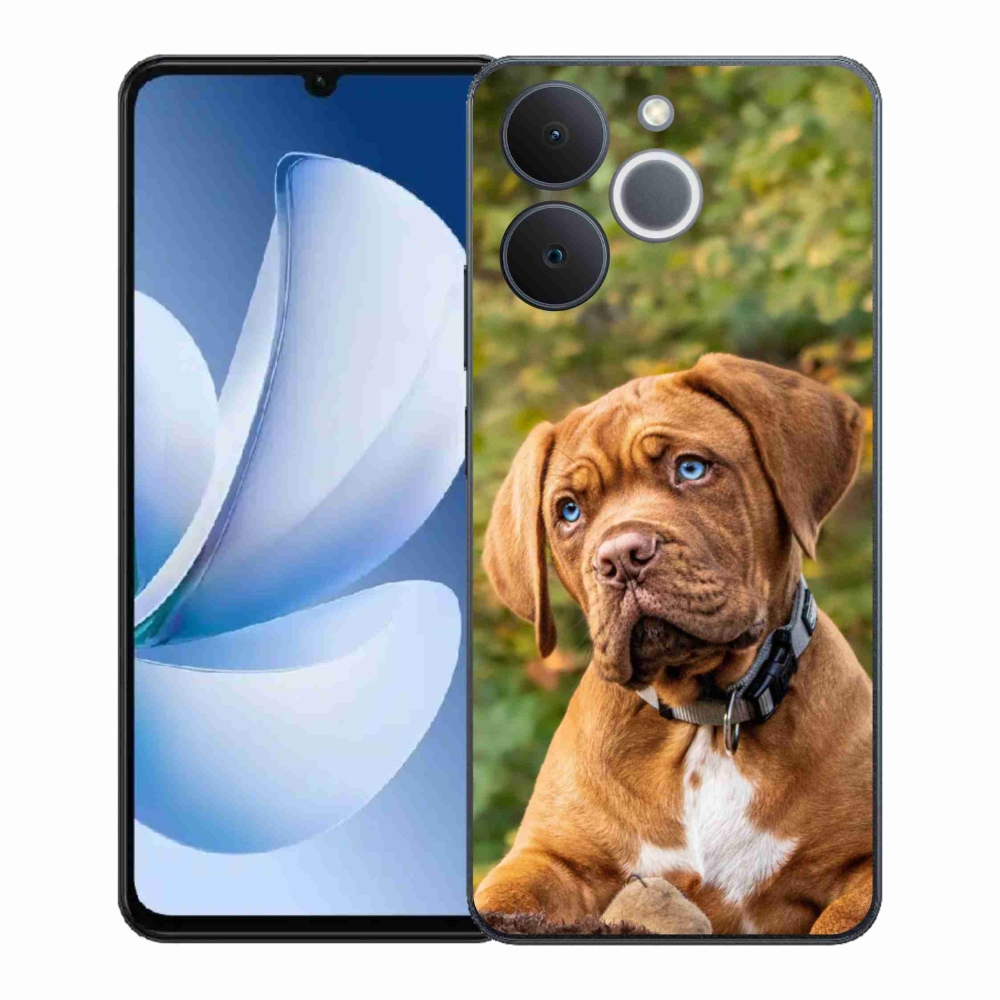 Gélový kryt mmCase na Realme Note 70T - šteňa