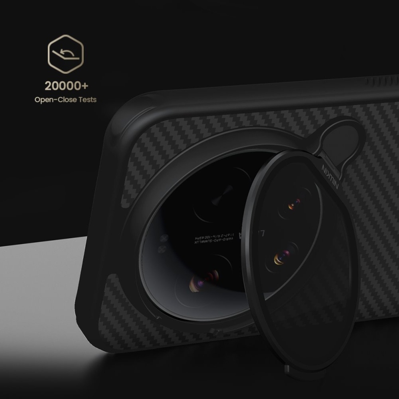 Nillkin CarboProp Aramid Magnetický zadný kryt pre Xiaomi 17 Ultra Black