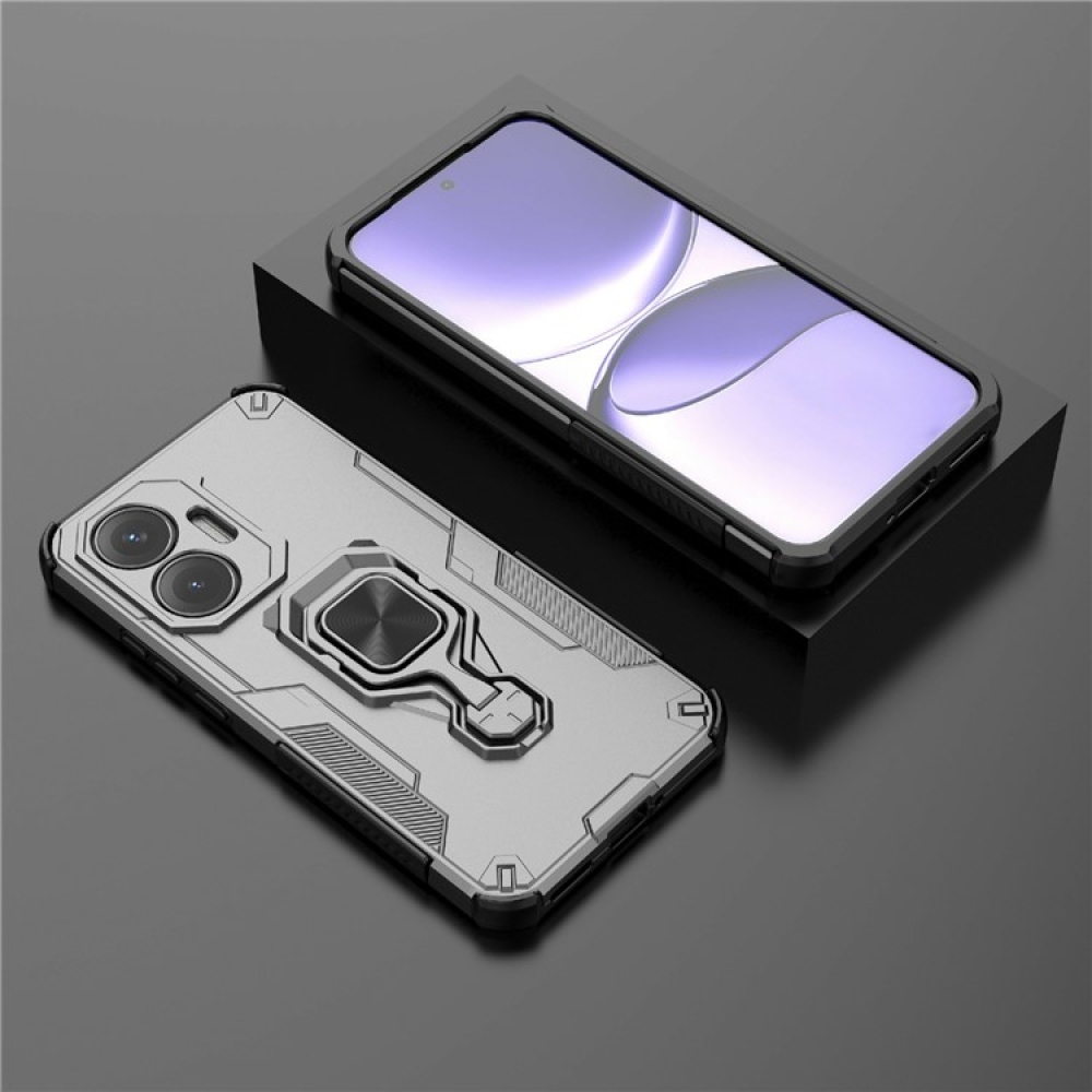 Palice odolný kryt na Xiaomi Poco F7 5G -sivý