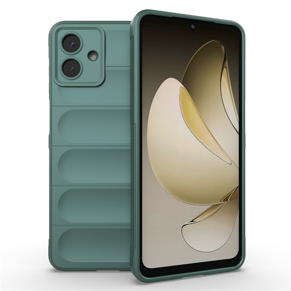 Rugg odolný gélový obal na Samsung Galaxy A07 4G - zelený