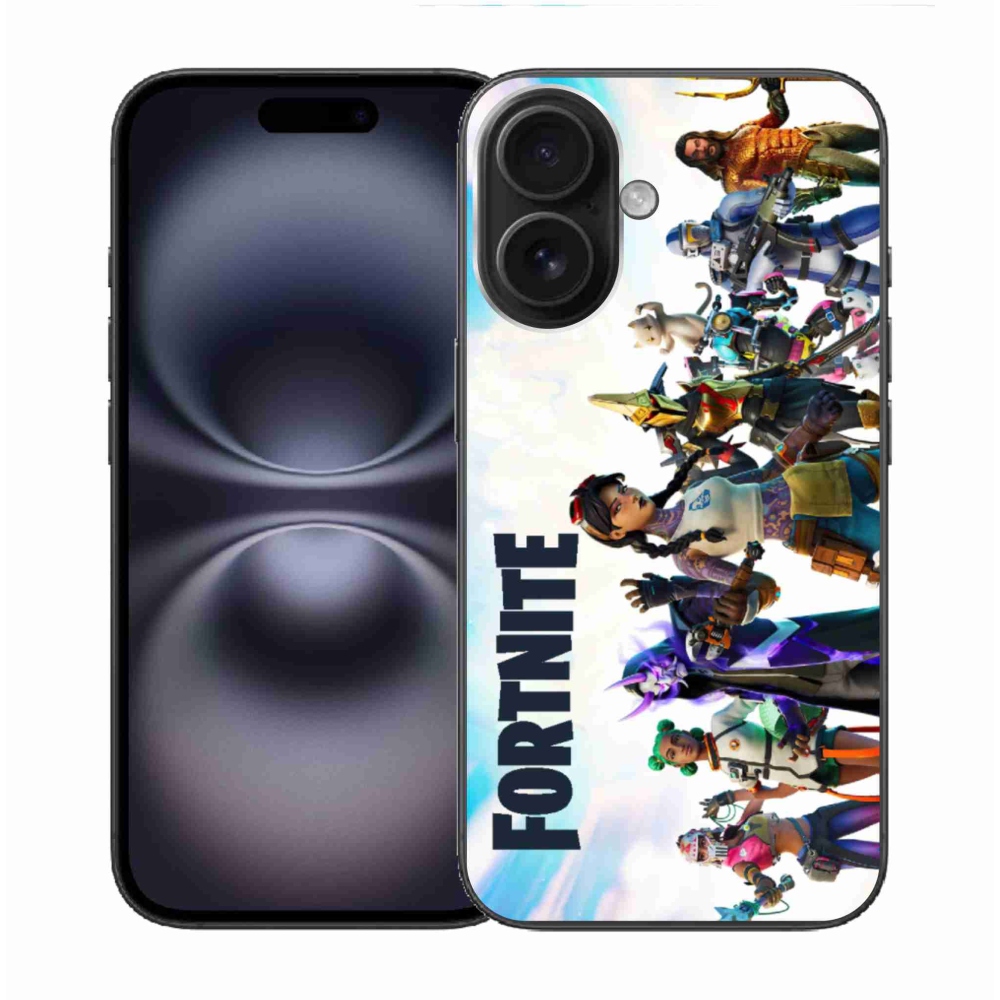 Gélový kryt mmCase na iPhone 16 - fortnite