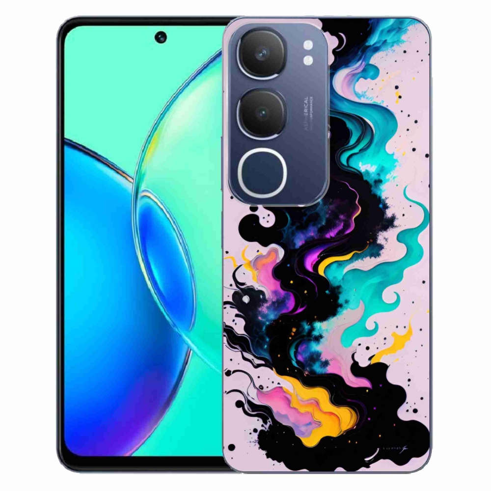 Gélový kryt mmCase na Vivo Y19s - abstraktný motív 4