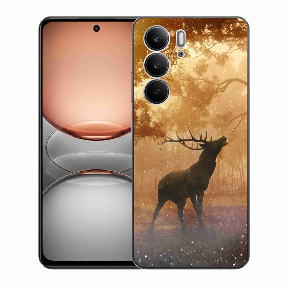 Gélový kryt mmCase na Realme C75 - jeleň v ruji