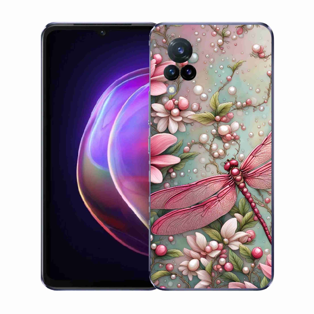Gélový kryt mmCase na Vivo V21 4G/5G - vážka