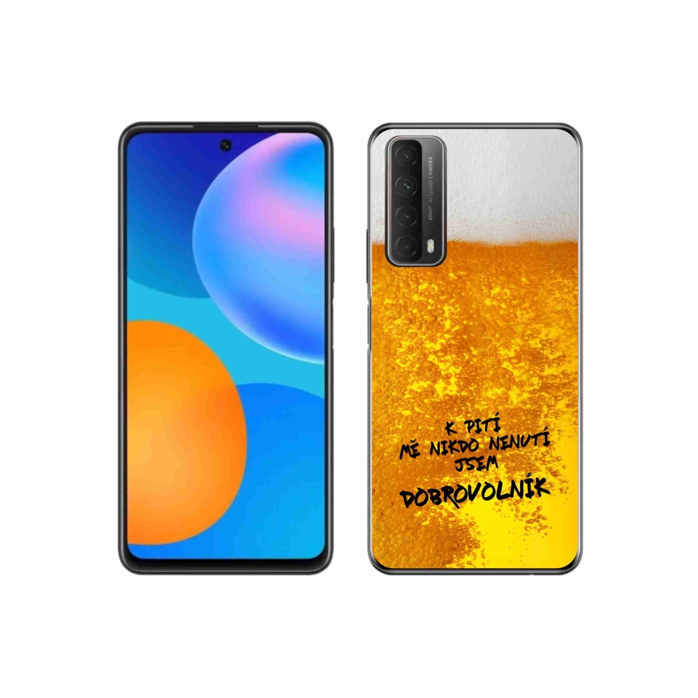 Gélový kryt mmCase na Huawei P Smart (2021) - pivný motív 4