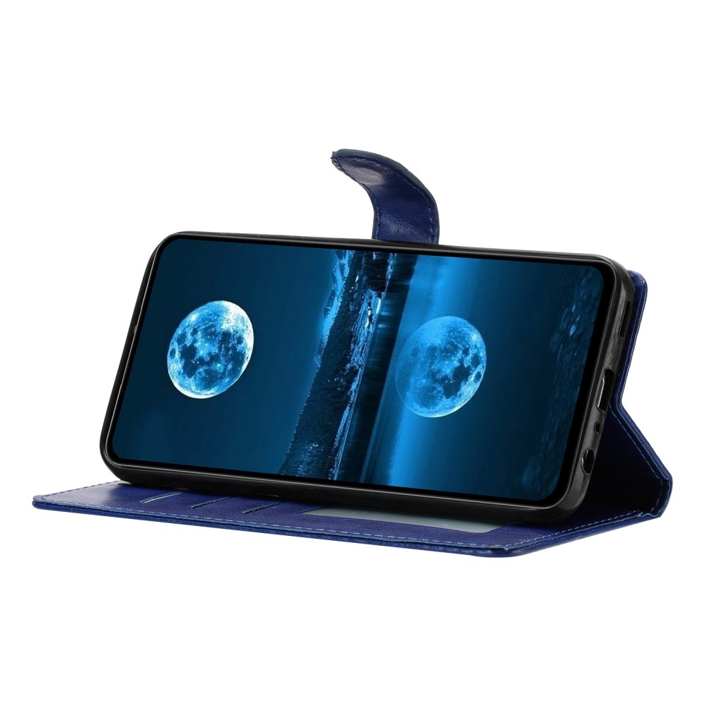 Clots knižkové púzdro na Samsung Galaxy S25 Edge - modré