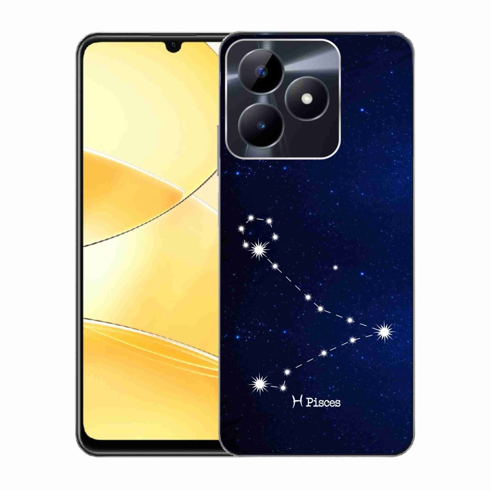 Gélový kryt mmCase na Realme C51/C53 - súhvezdie Ryby