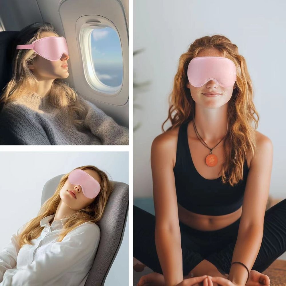 Tech-Protect EyeShade 3D maska ​​na spanie - ružová