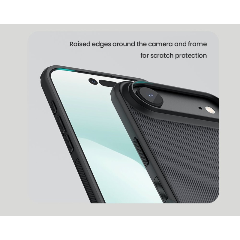 Nillkin Super Frosted PRO Zadný kryt pre Apple iPhone 17 Air Black