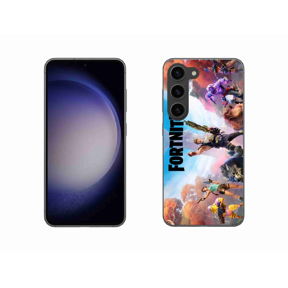 Gélový kryt mmCase na Samsung Galaxy S23 5G - fortnite 1