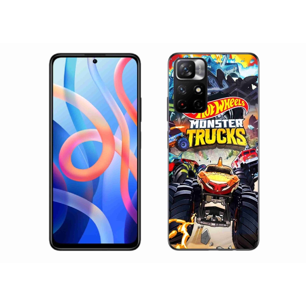 Gélový kryt mmCase na Xiaomi Redmi Note 11S 5G - hot wheels 2