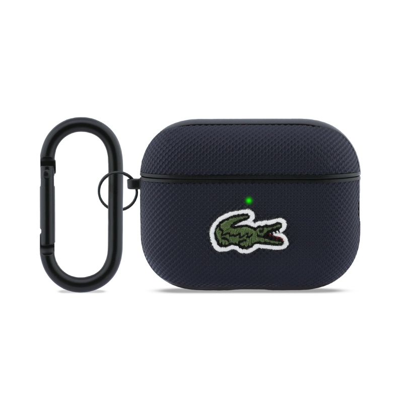 Lacoste Petit Pique Croc Logo Patch Puzdro pre AirPods Pro 3 Blue