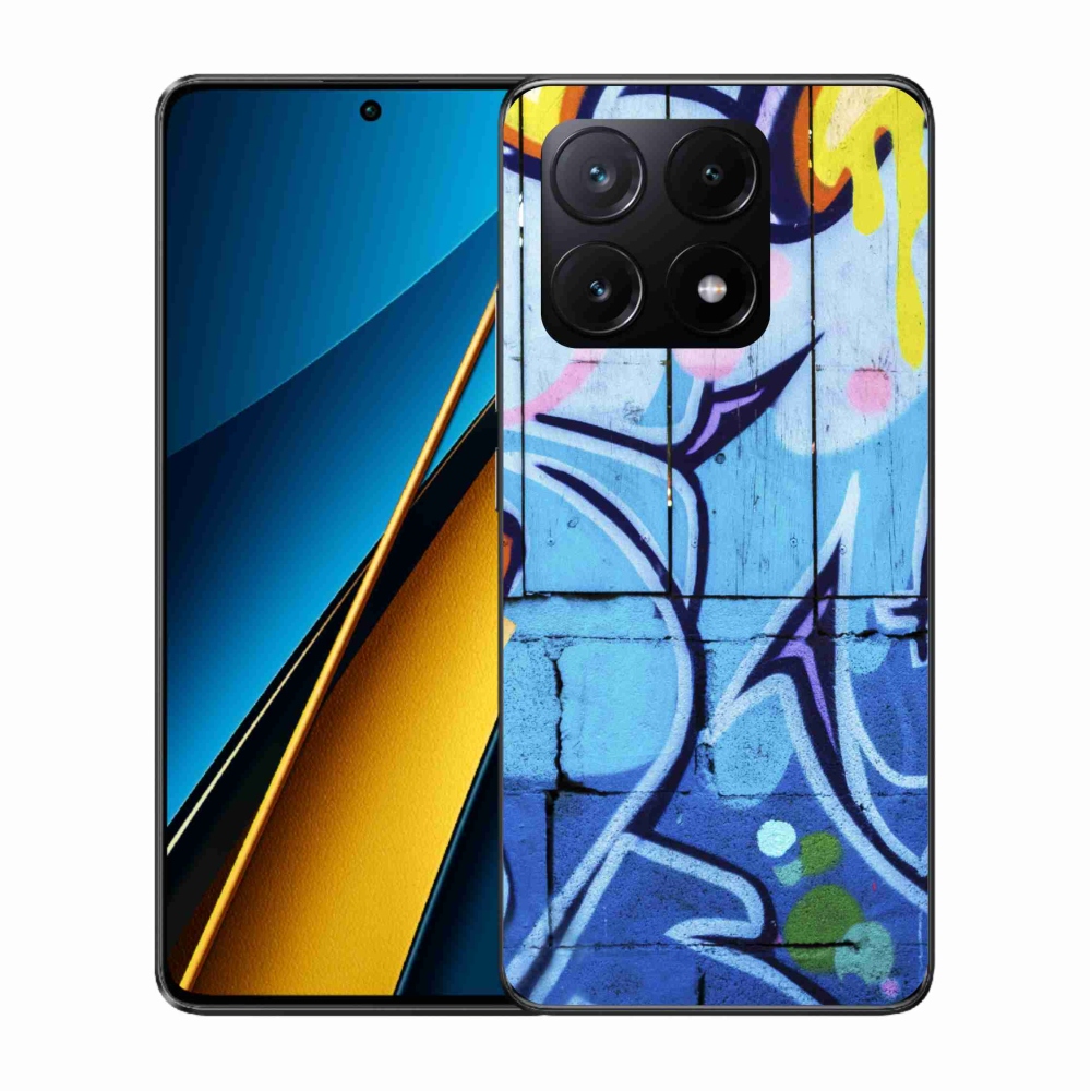 Gélový kryt mmCase na Xiaomi Poco X6 Pro 5G - graffiti