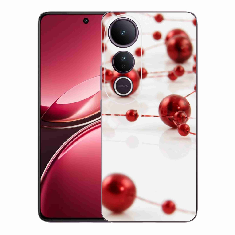 Gélový kryt mmCase na Vivo V50 Lite 4G/5G - vianočná reťaz
