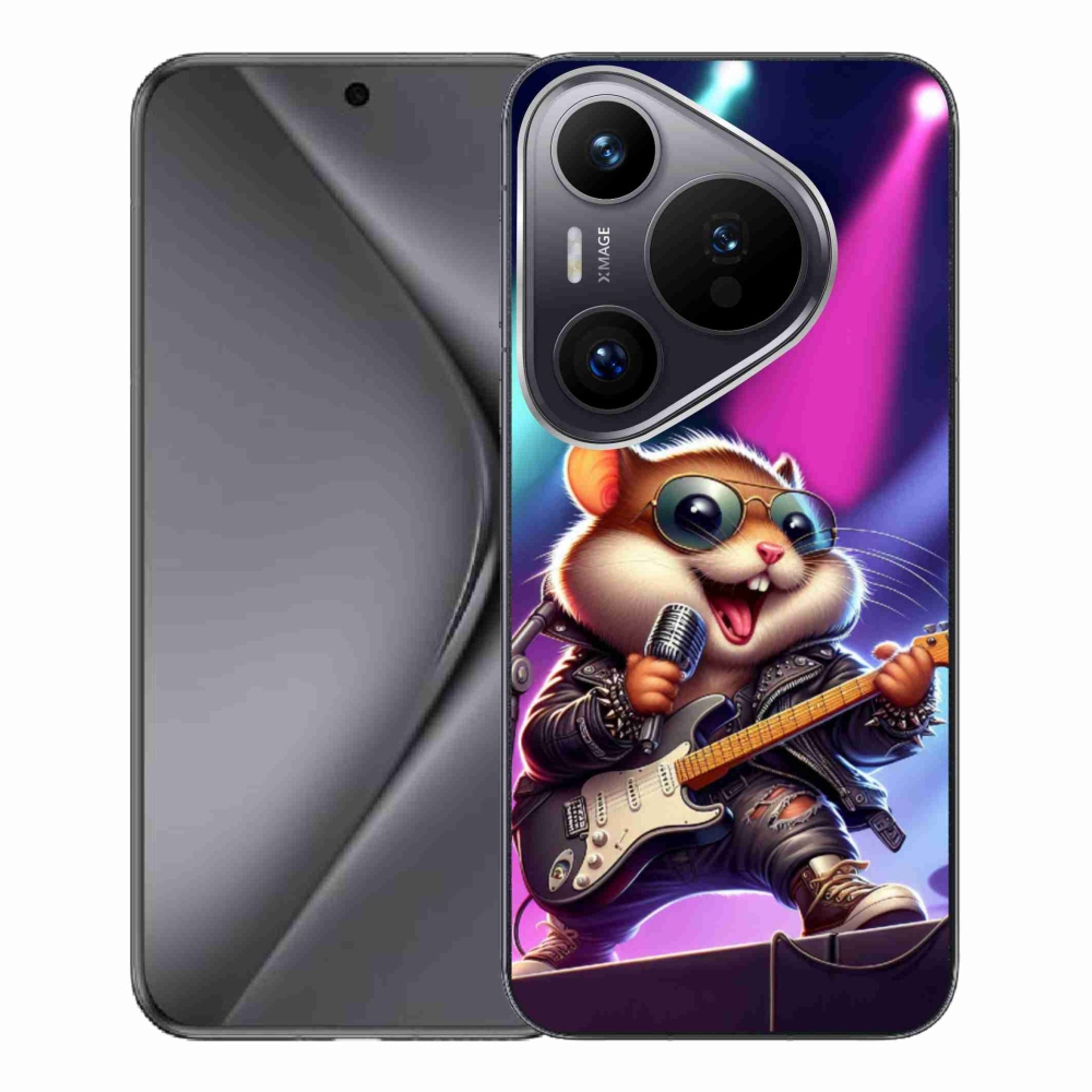 Gélový kryt mmCase na Huawei Pura 70 Pro - škrečok rocker