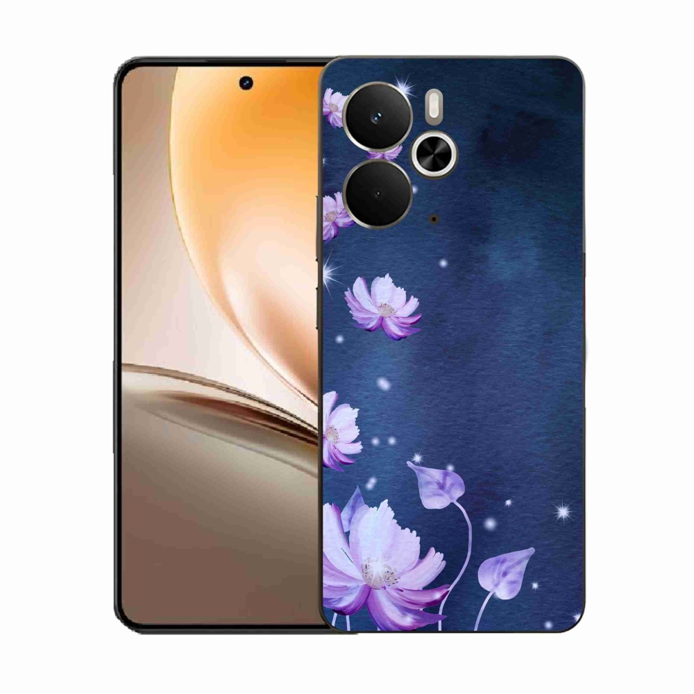 Gélový kryt mmCase na Realme 14 5G - padajúce kvety