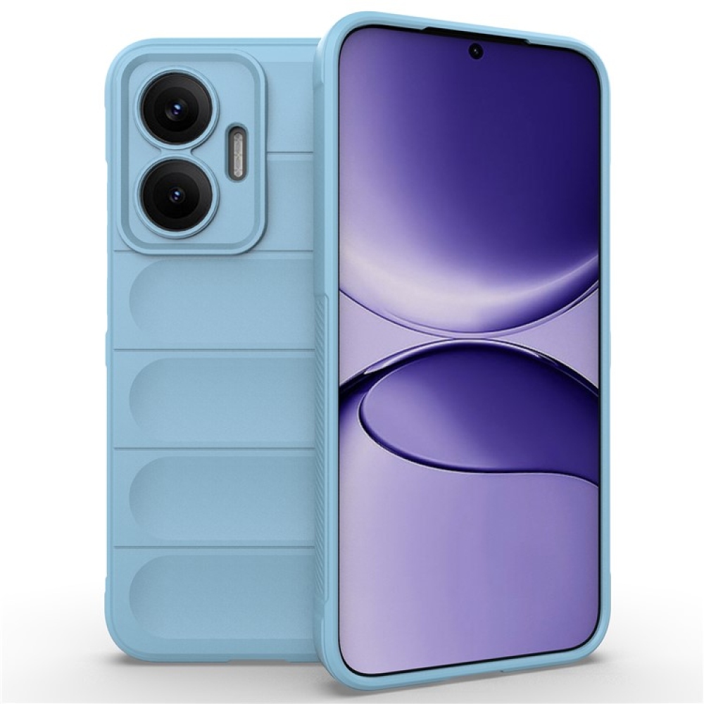 Rugg odolný gélový obal na Xiaomi Poco F7 5G - svetlomodrý
