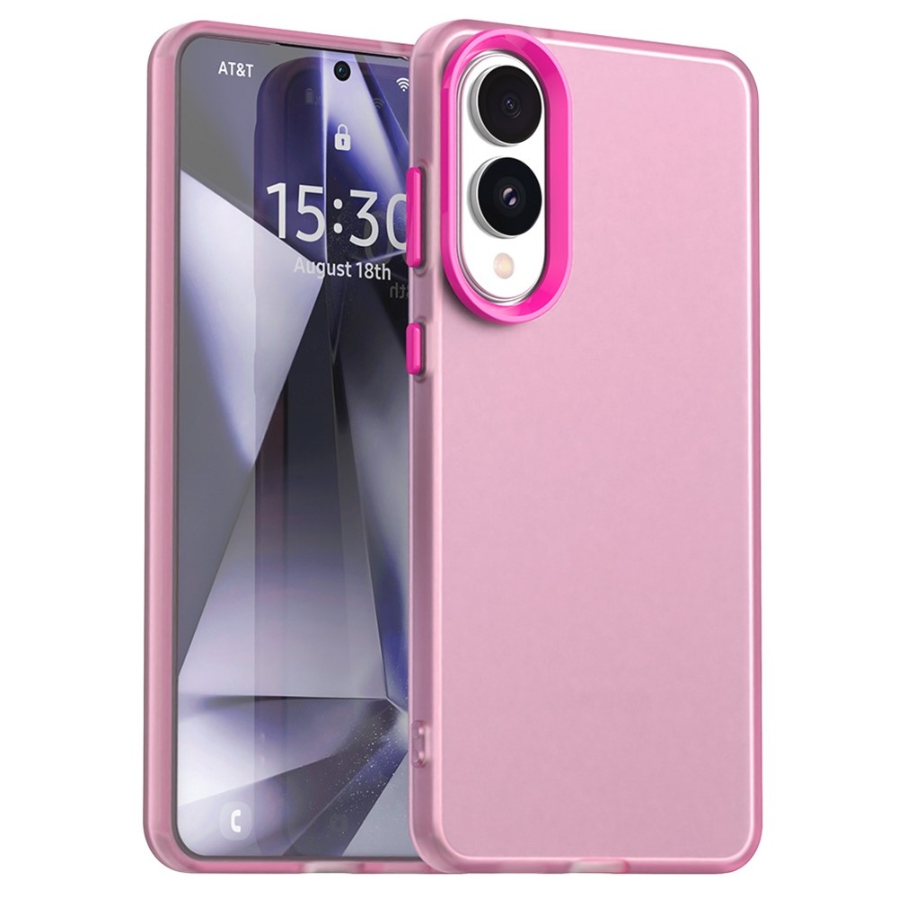 Candys matný gélový obal na Samsung Galaxy S25 Edge - rose