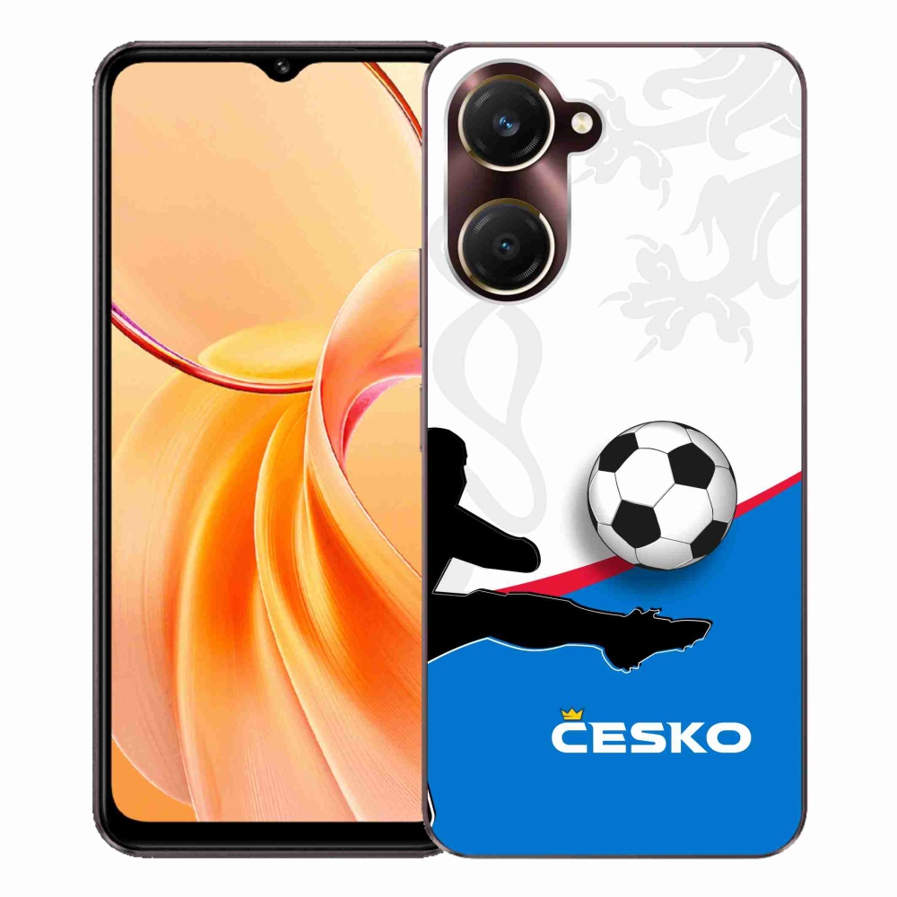 Gélový kryt mmCase na Vivo Y28s 5G - futbal Česko 3