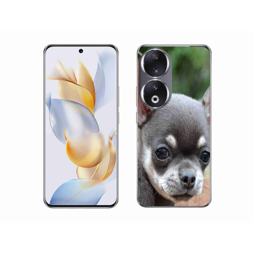 Gélový obal mmCase na Honor 90 - čivava