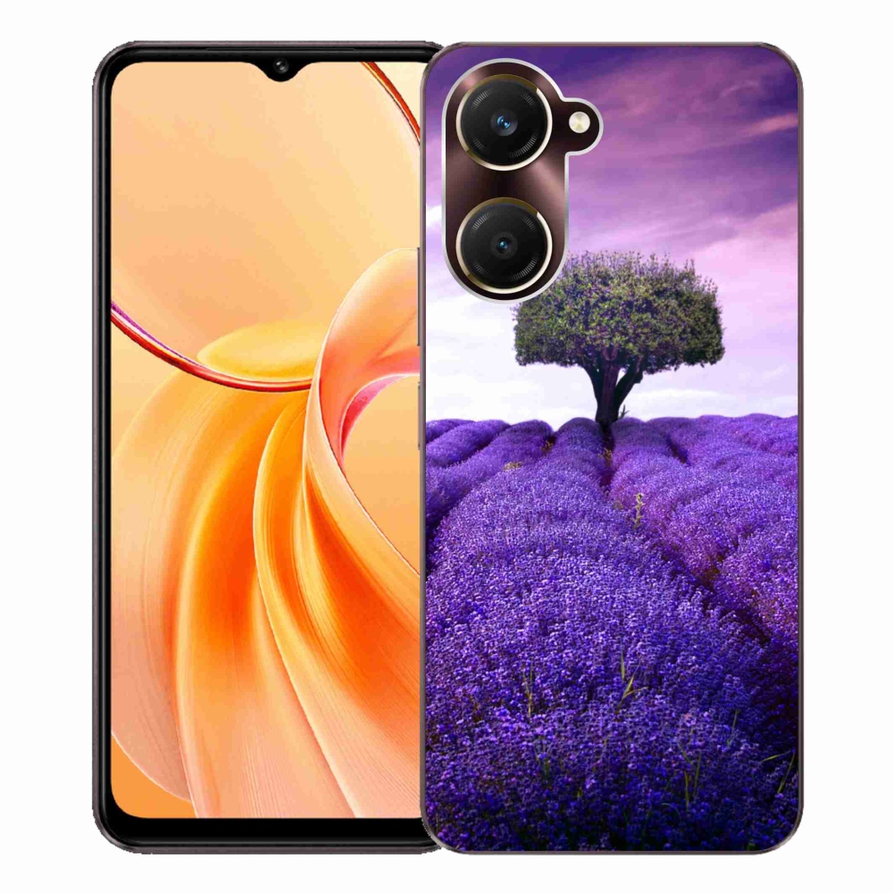Gélový kryt mmCase na Vivo Y28s 5G - levanduľová lúka