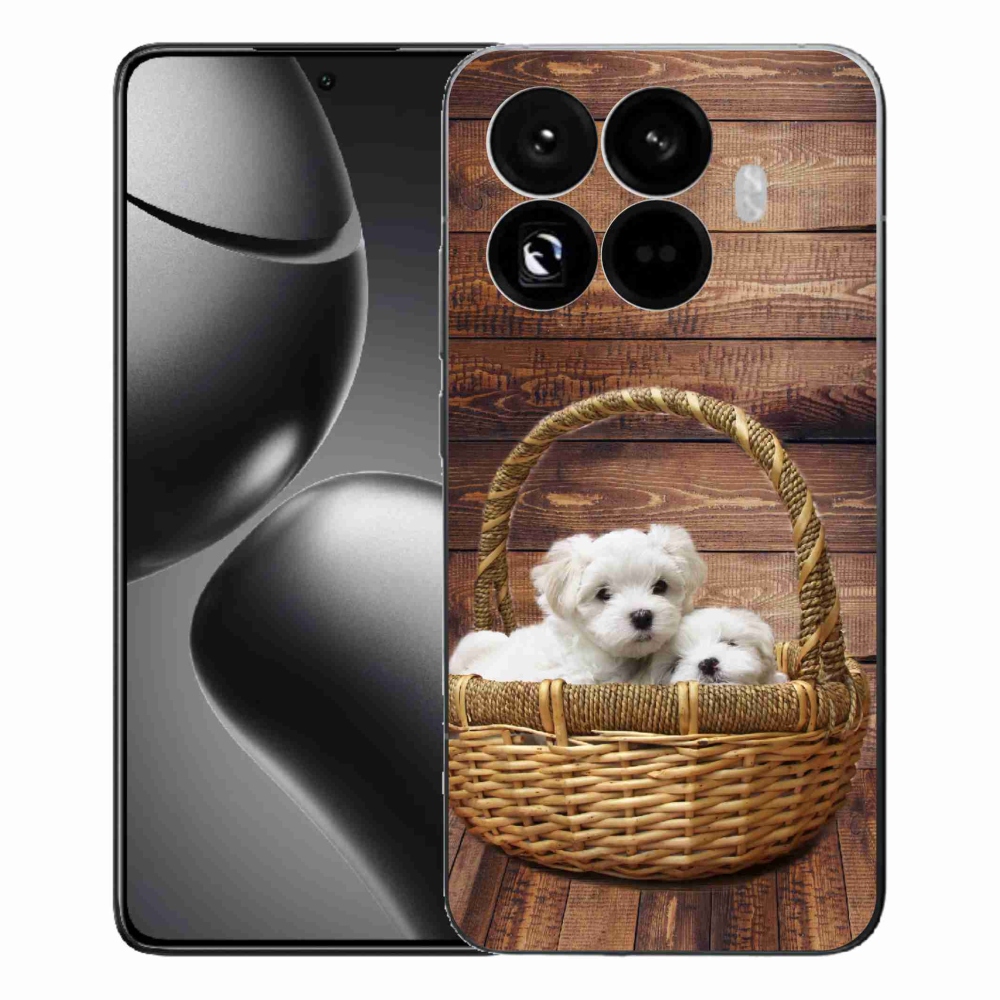 Gélový kryt mmCase na Xiaomi 15T Pro - šteniatka