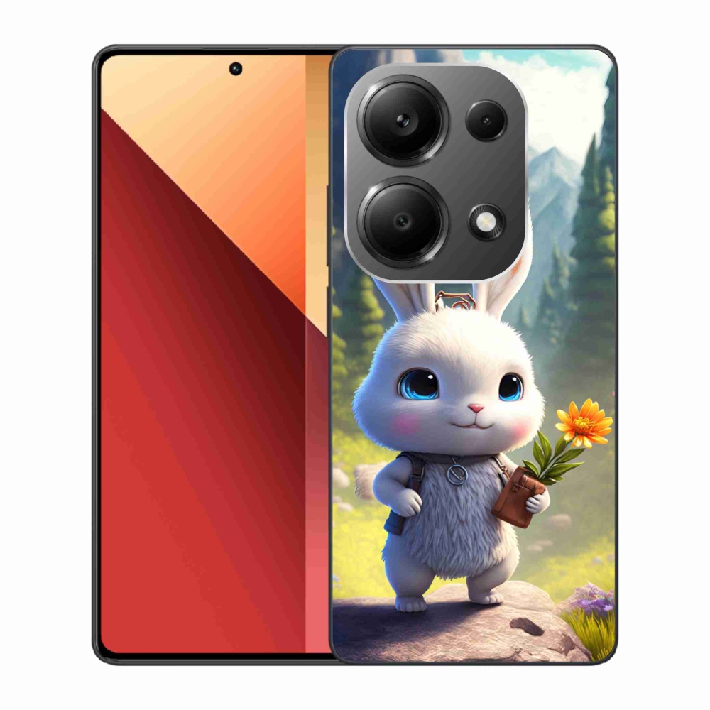 Gélový kryt mmCase na Xiaomi Redmi Note 13 Pro 4G/Poco M6 Pro - roztomilý zajačik