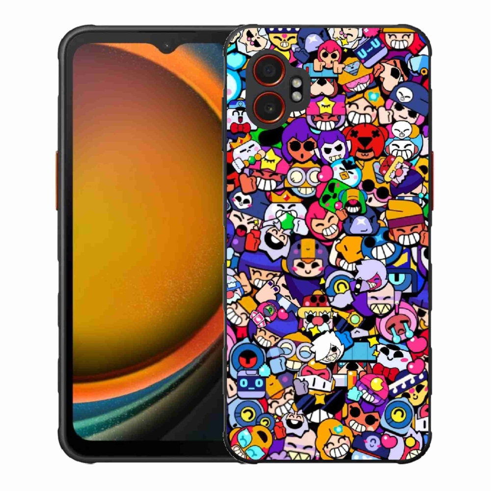 Gélový kryt mmCase na Samsung Galaxy Xcover 7 Pro - brawl stars 2
