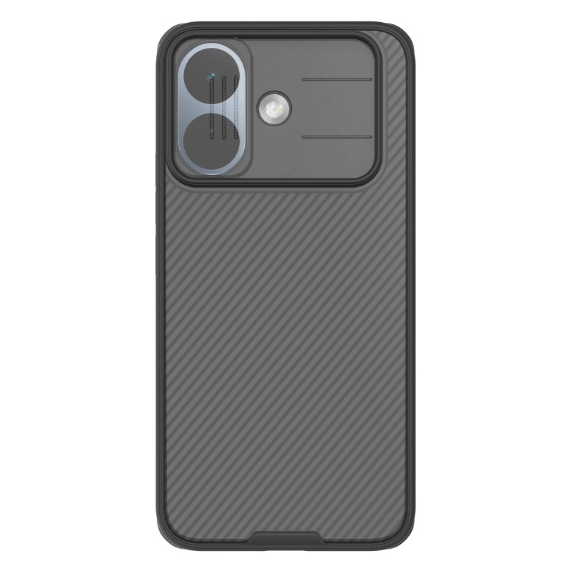 Nillkin CamShield PRO zadný kryt pre Xiaomi Redmi Note 17 Pro 5G, priehľadný čierny