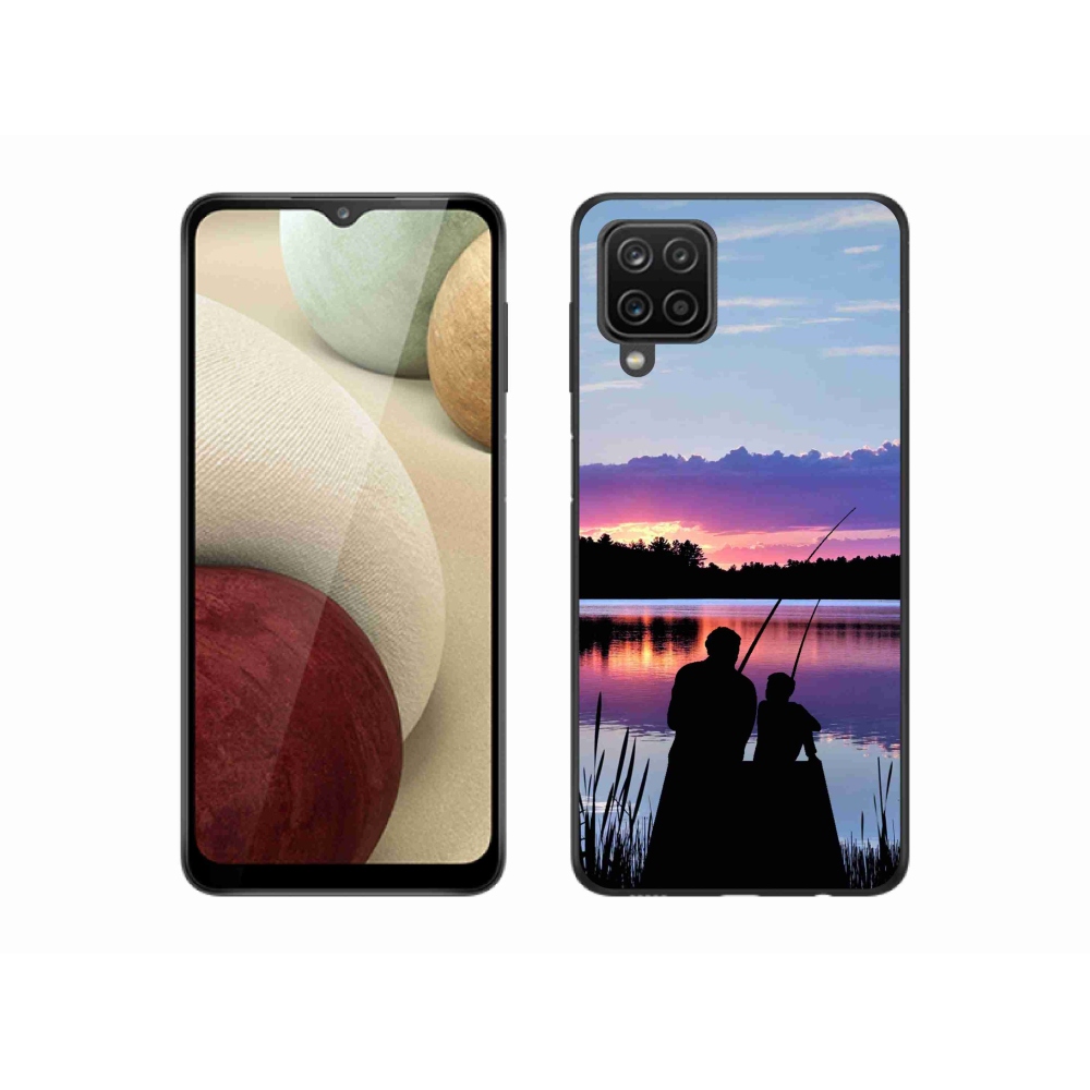 Gélový kryt mmCase na Samsung Galaxy A12 - rybárčenie 2