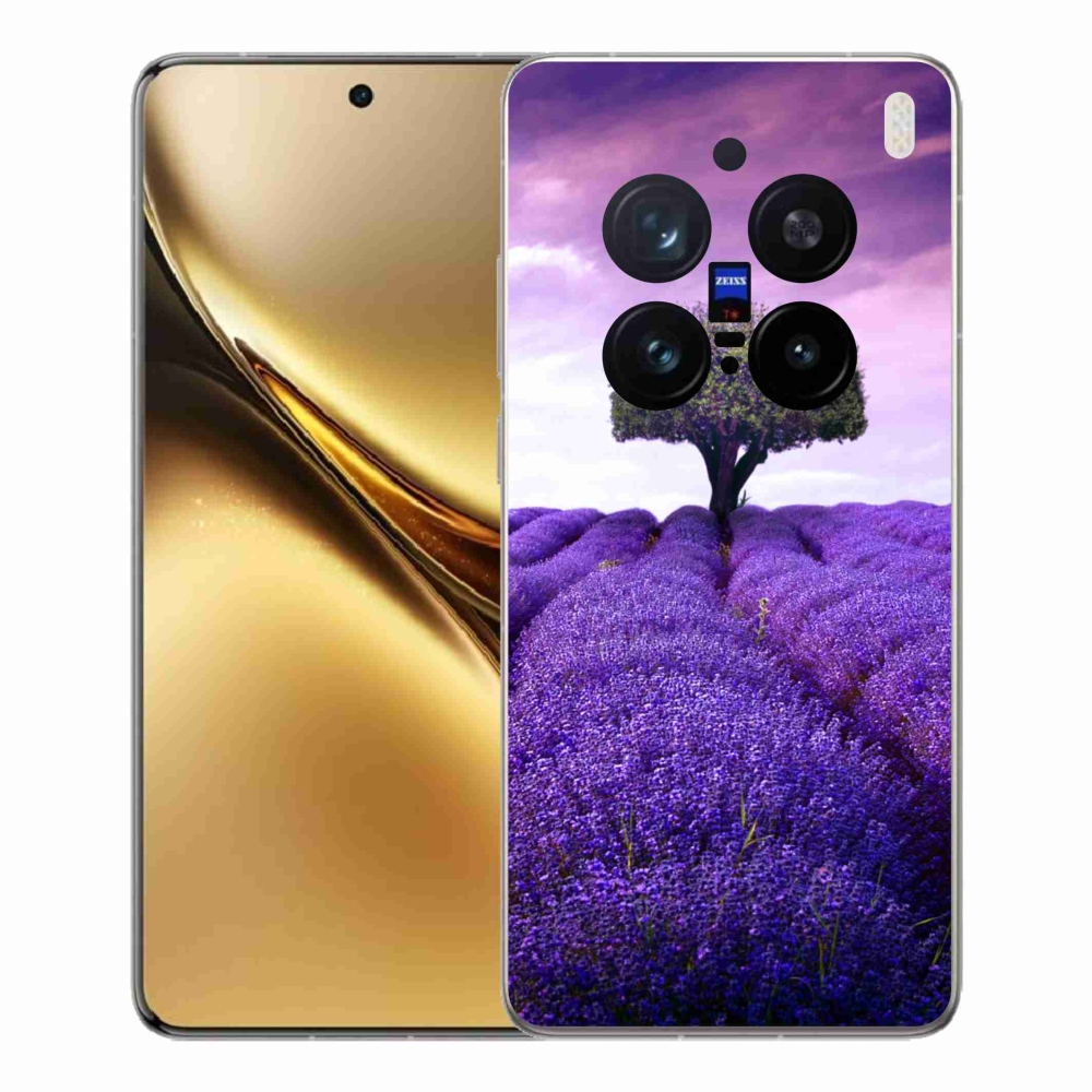 Gélový kryt mmCase na Vivo X200 Pro 5G - levanduľová lúka