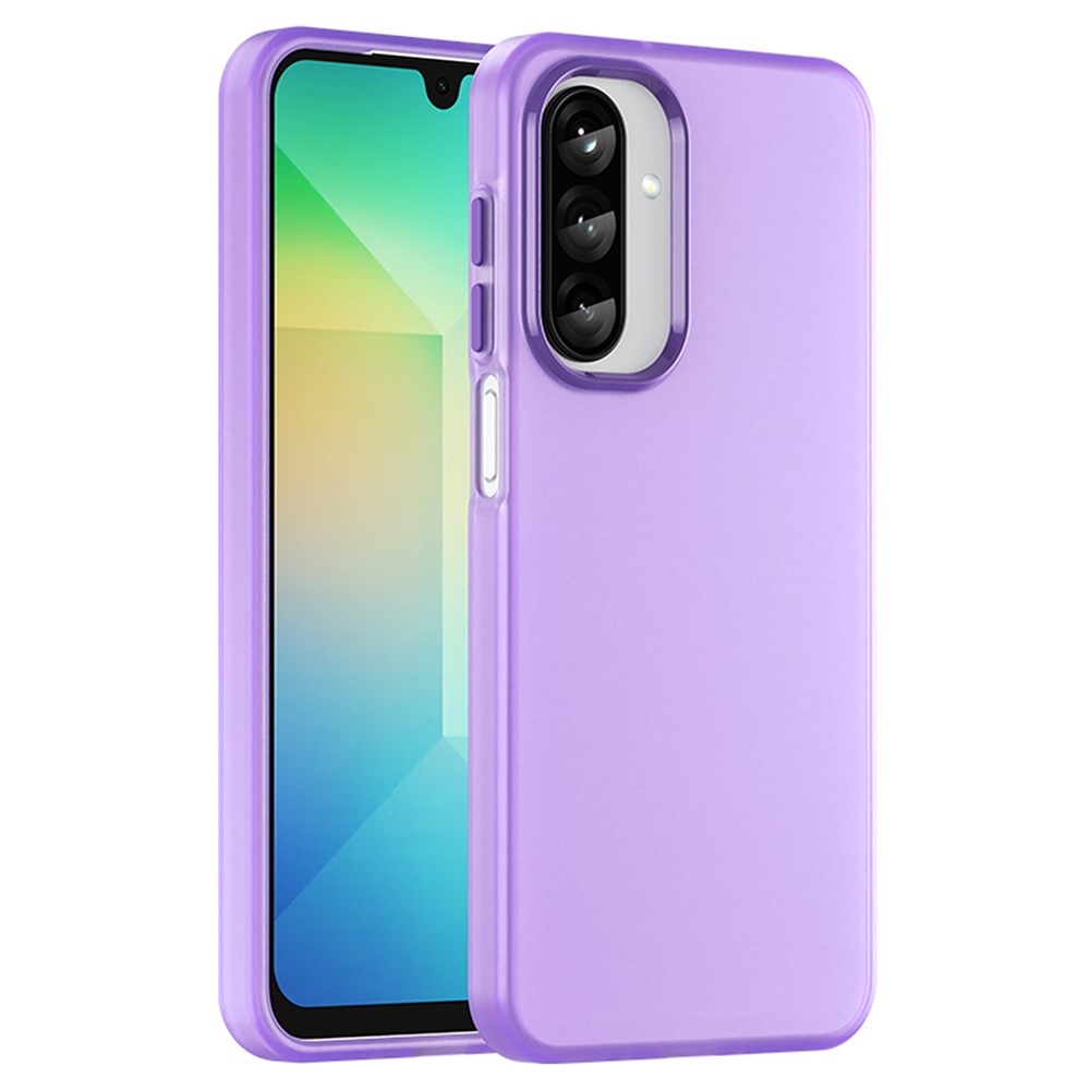 Candys matný gélový obal na Samsung Galaxy A26 5G - fialový