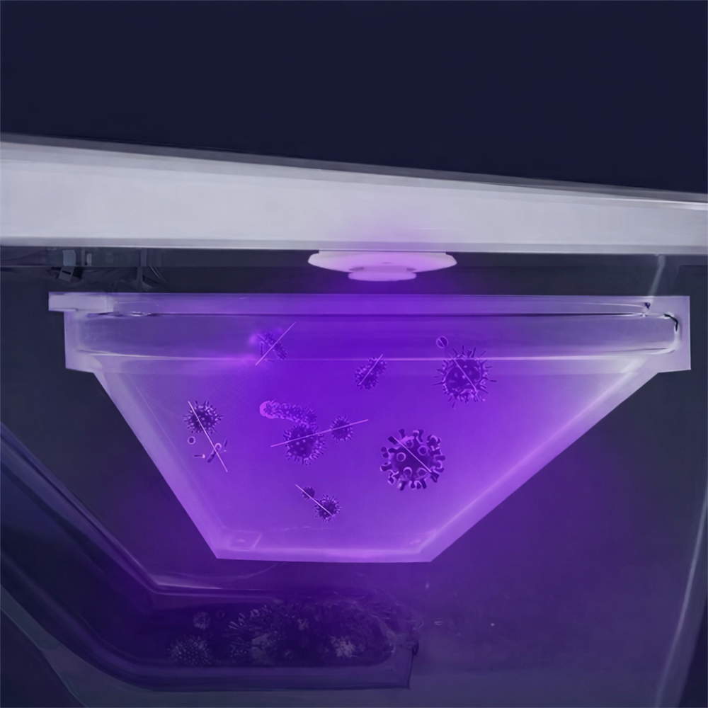 Hygienické UV svetlo na dezinfekciu WC - biele