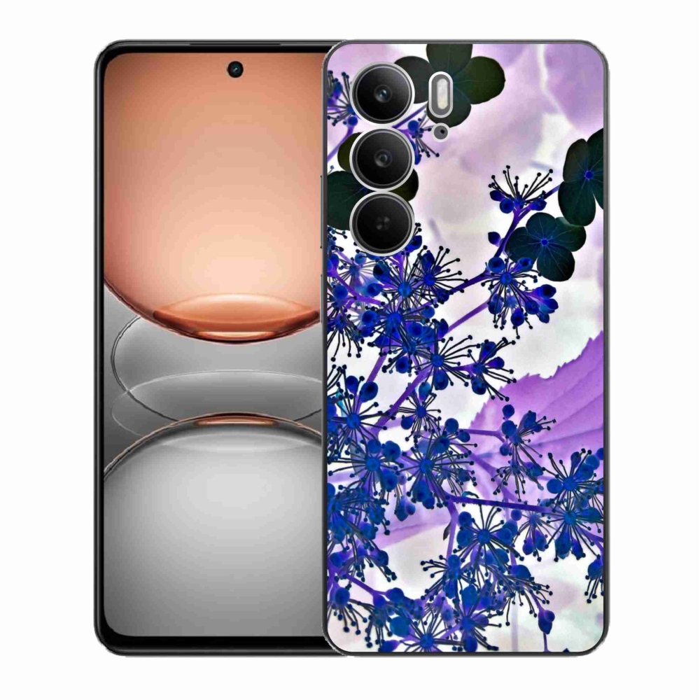 Gélový kryt mmCase na Realme C75 - kvet hortenzie