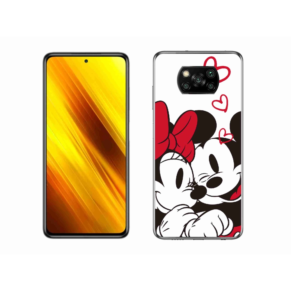 Gélový kryt mmCase na Xiaomi Poco X3 - minnie a mickey