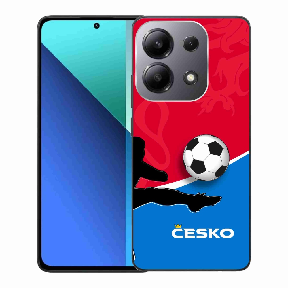 Gélový kryt mmCase na Xiaomi Redmi Note 13 - futbal Česko 2