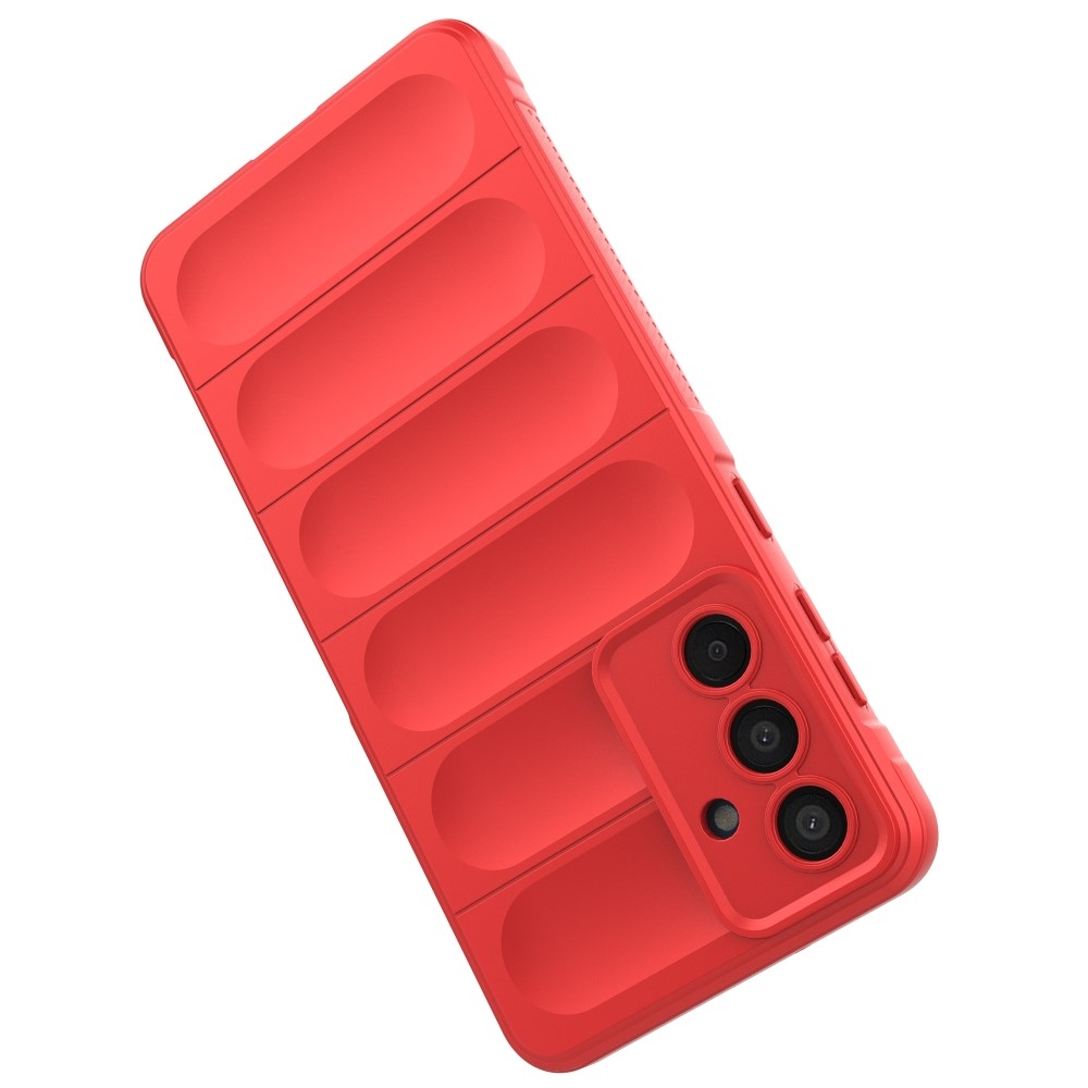 Rugg odolný gélový obal na Samsung Galaxy M55 5G - červený