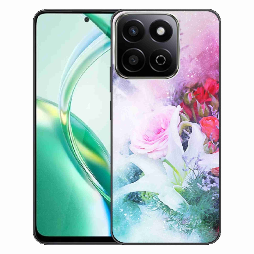 Gélový kryt mmCase na Honor 200 Smart 5G - kvety 4