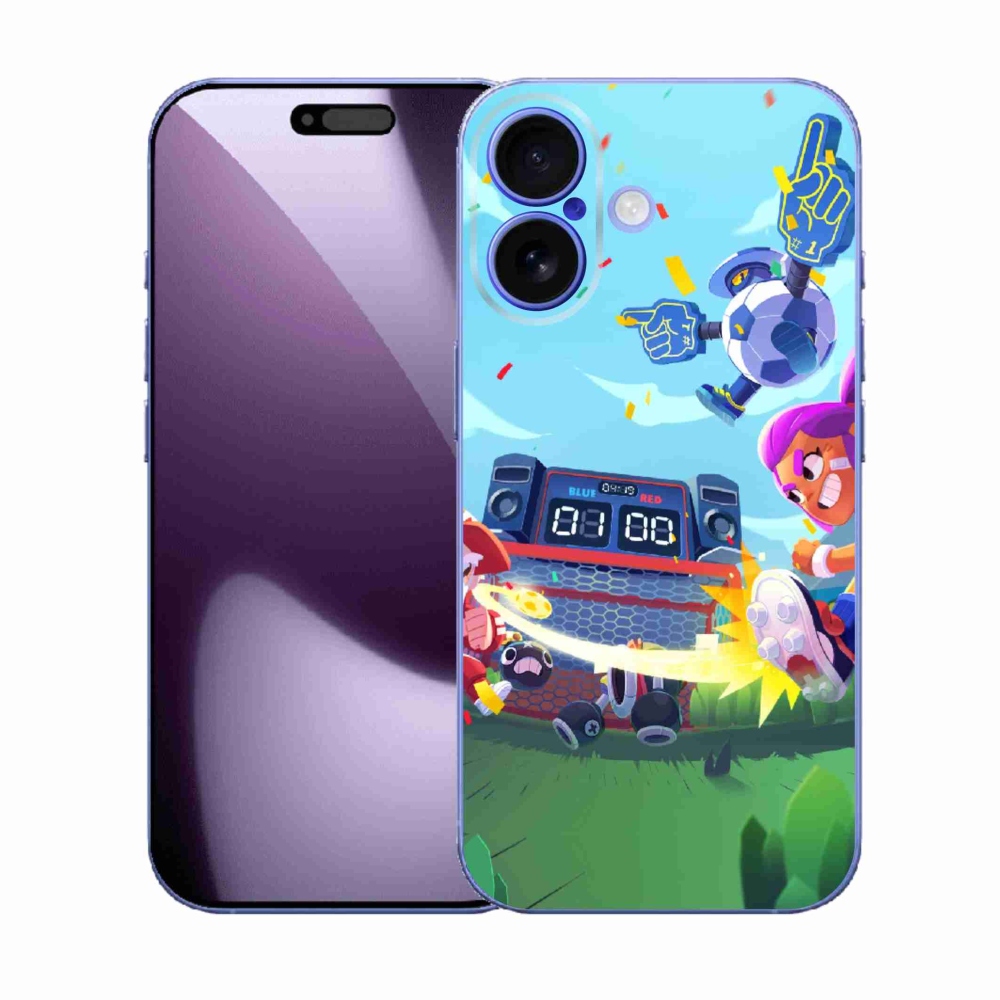 Gélový kryt mmCase na iPhone 17 - brawl stars 1