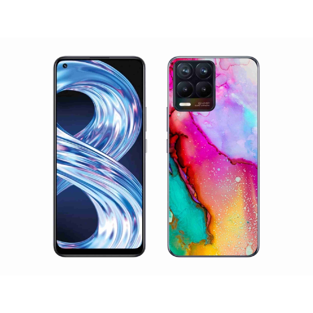 Gélový kryt mmCase na Realme 8 Pro - abstrakt 24