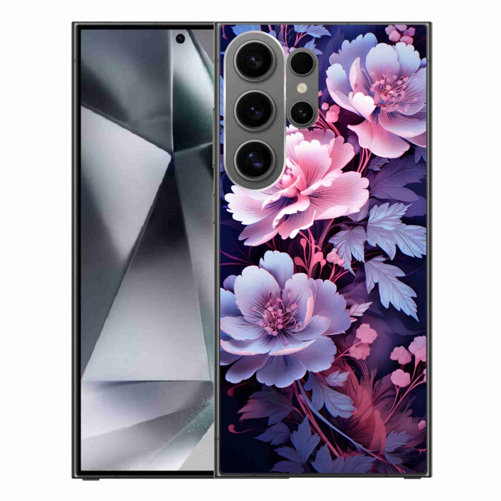 Gélový kryt mmCase na Samsung Galaxy S24 Ultra - kvety 11