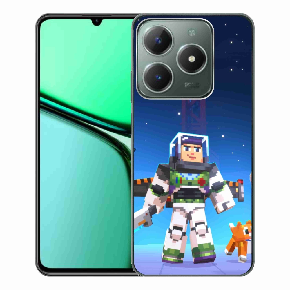 Gélový kryt mmCase na Realme C61 - minecraft 2