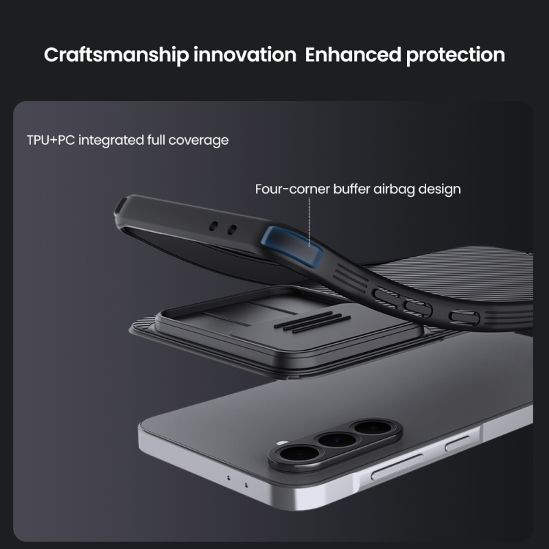 Nillkin CamShield PRO Zadný Kryt pre Samsung Galaxy A56 5G Dark Green