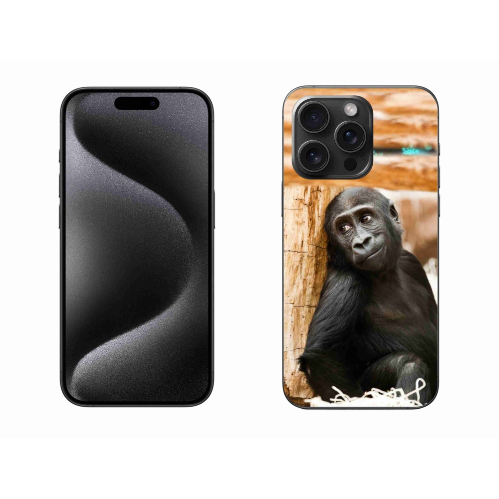 Gélový kryt mmCase na iPhone 15 Pro Max - gorila