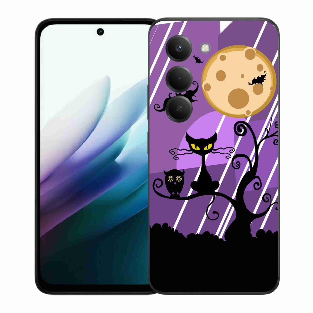 Gélový kryt mmCase na Xiaomi Redmi 15 4G/5G (171mm) - halloween