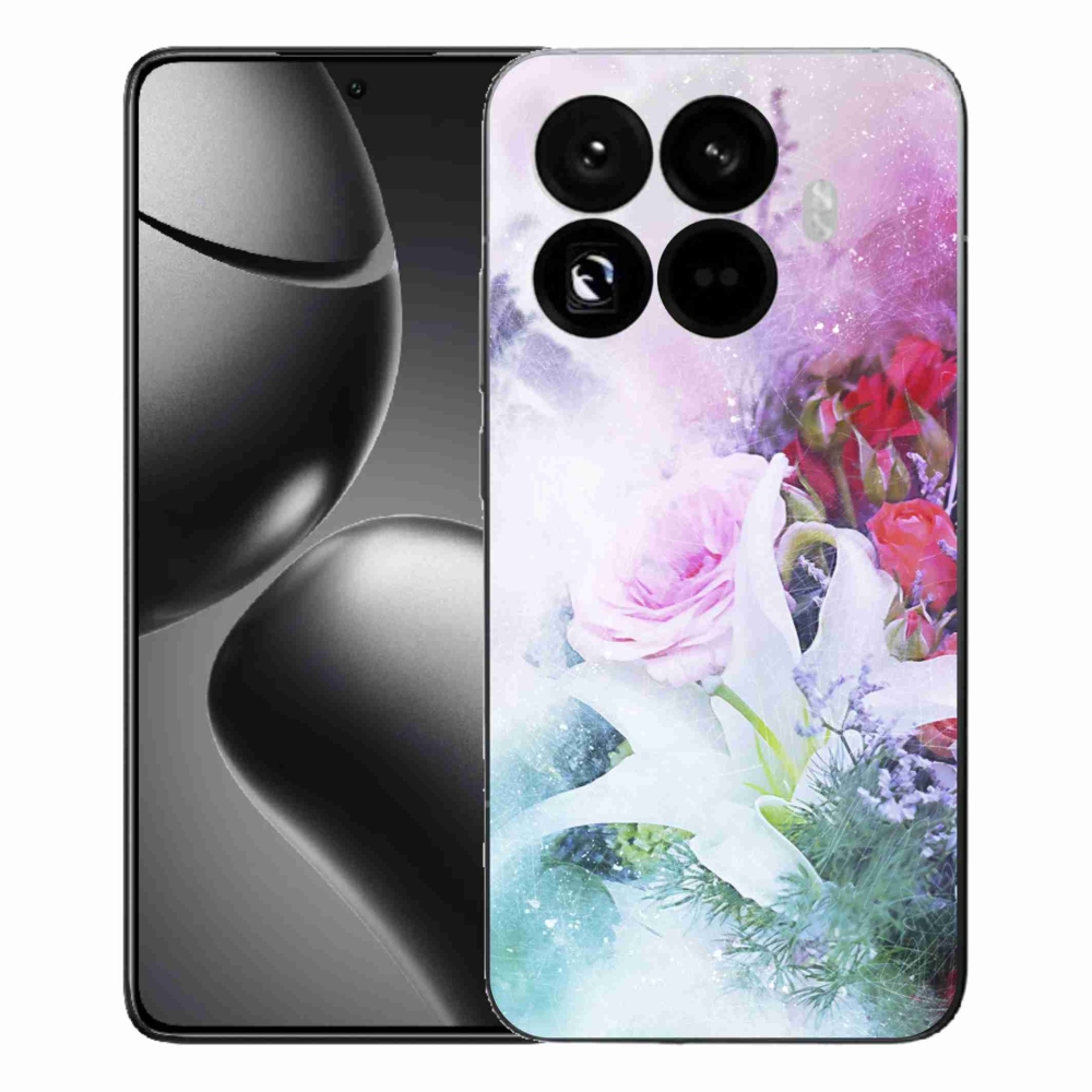 Gélový kryt mmCase na Xiaomi 15T Pro - kvety 4