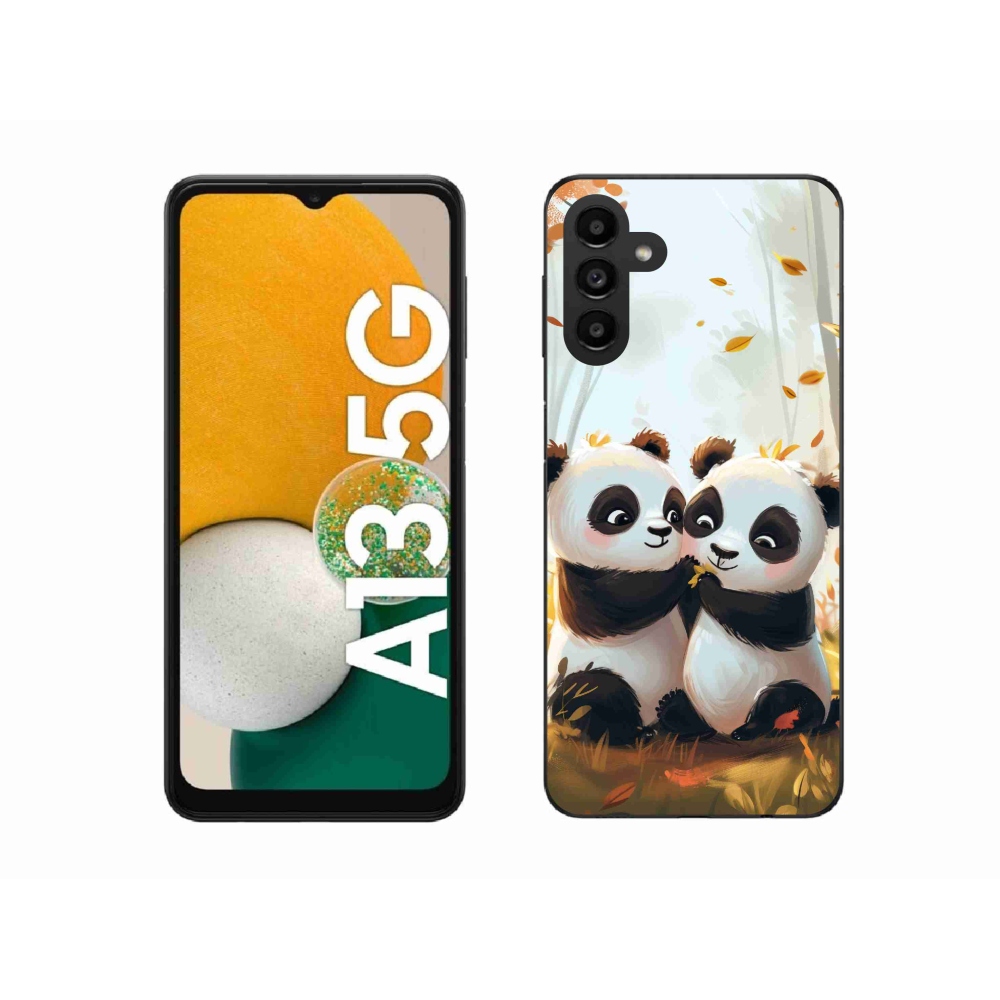 Gélový kryt mmCase na Samsung Galaxy A13 5G - pandy